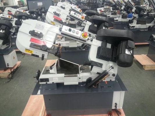 CE Semi Automatic Mini BS712N Metal Cutting Band Saw Machine