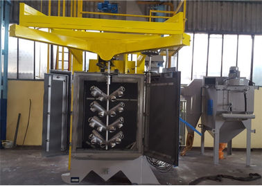 Q3710 Hook Type Shot Blasting Chamber 1500mm×1500mm×1200mm Clean Workpiece