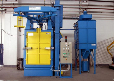 Q3710 Hook Type Shot Blasting Chamber 1500mm×1500mm×1200mm Clean Workpiece