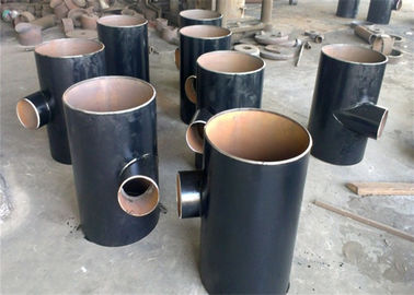 Carbon Steel Pipe Fittings A234Wpb Butt Weld Butt-Welding Stright Equal Tee