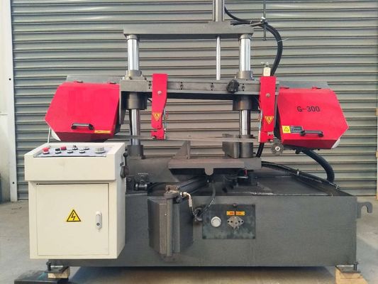 Cutting Steel Channel 45 Degree Angle Cut Automatic Bandsaw Machine